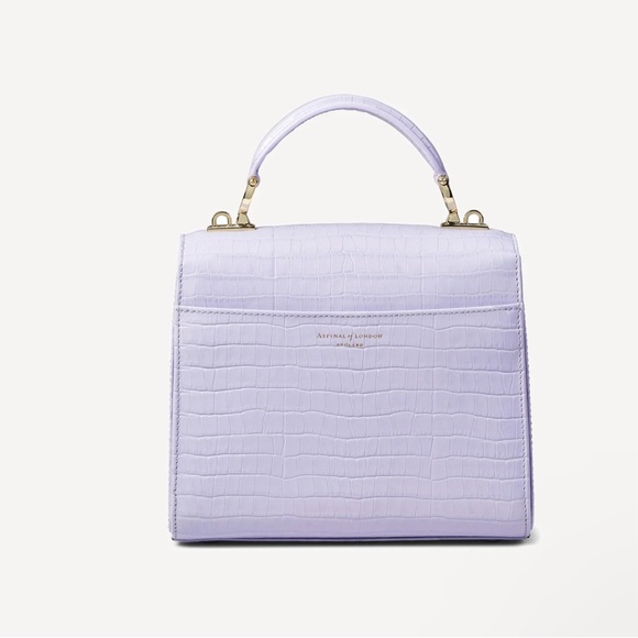 Aspinal of London Midi Mayfair Bag
Deep Shine English Lavender Small Croc - Picture 3 of 10